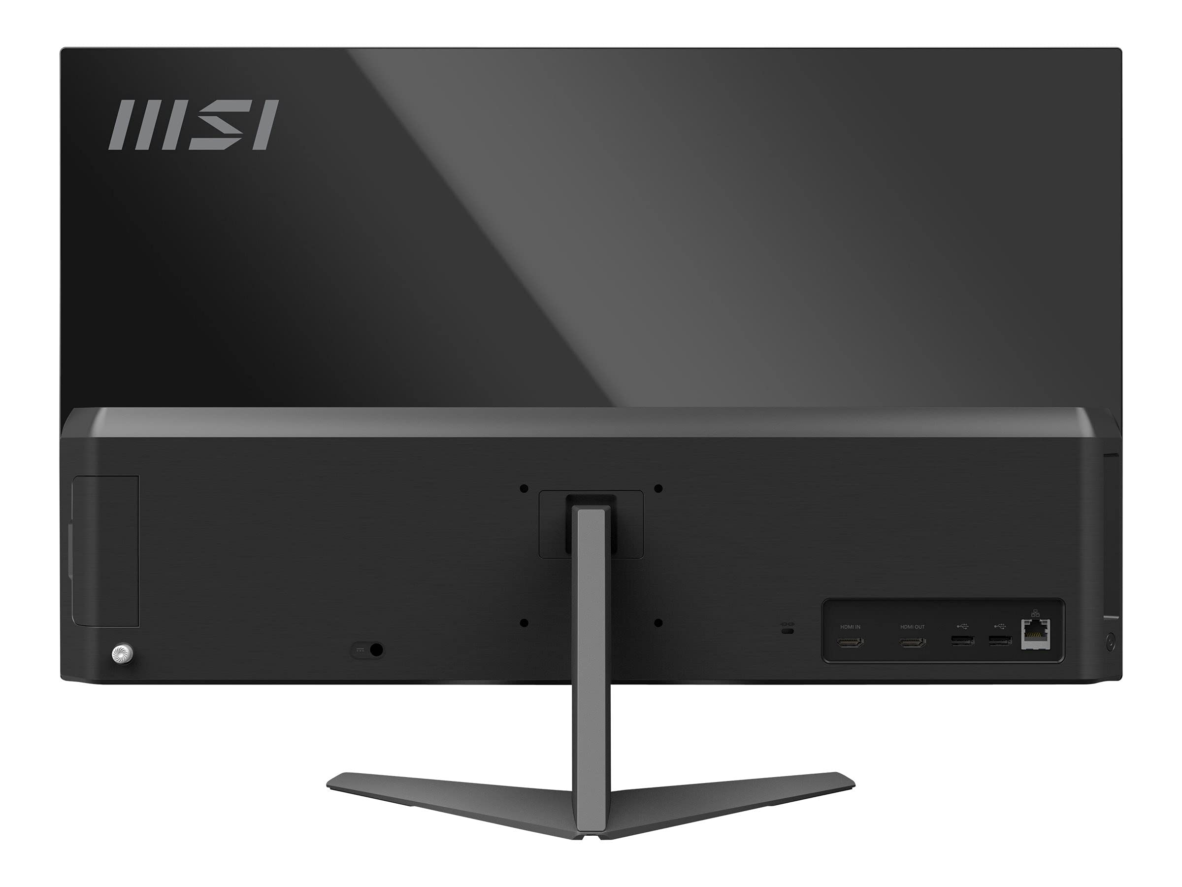 Modern AM271 11M-026EU PC de Bureau Tout-en-Un, Écran IPS 23.8'', CPU Intel Core i5-1135G7, RAM 8 GO, SSD 512 GB, Clavier & Souris sans Fil, Windows 10 Home - Noir