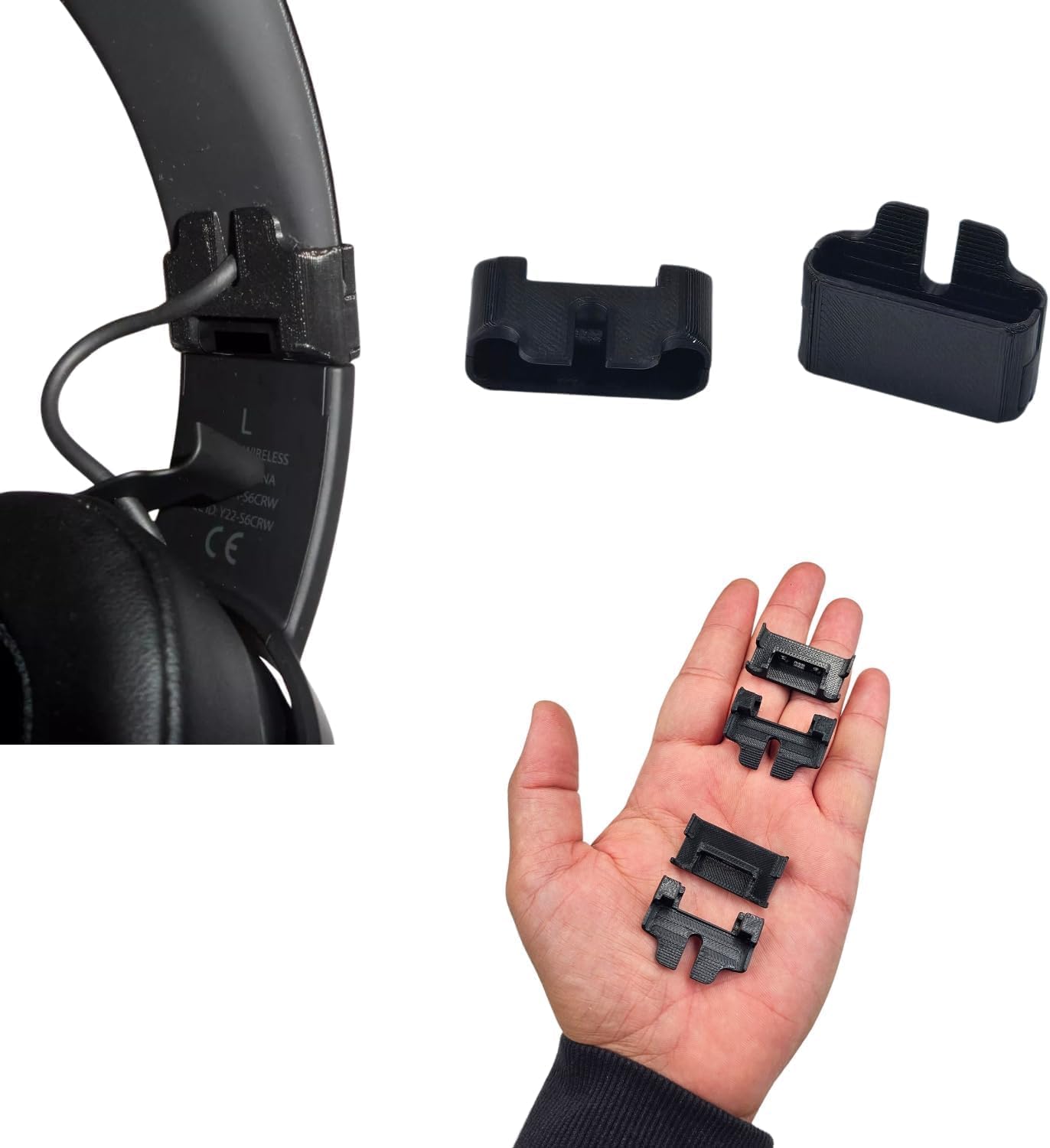 Replacement Hinges for Skullcandy Crusher Wireless Over Ear Headphones (2 Pcs)