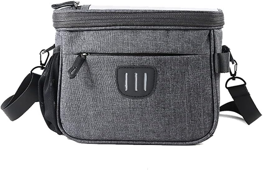 HBJWOV 5l Bicycle Handlebar Bag Waterproof Front Bags Bike Frame Rear Basket Scooter Storage Bag Cycling Accessories