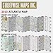 Streetwise Atlanta Map - Laminated City Center Street Map of Atlanta, Georgia