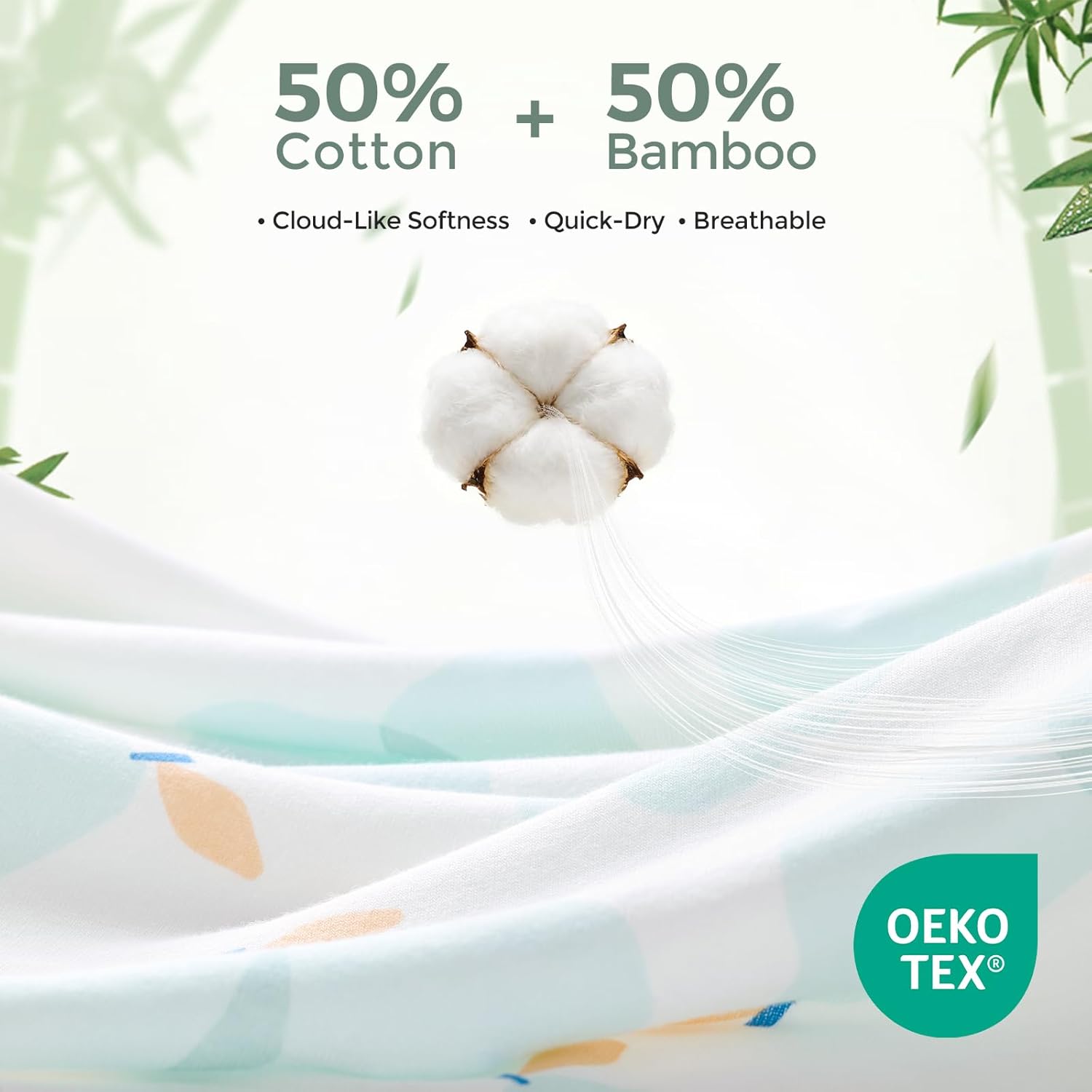 Momcozy Baby Towel with Hooded - Ultra Soft & Absorbent Large Bath Towel Set for Comfort & Gentle on Baby's Skin - Shower Gift & Bath Essential & Baby Registry Search for Newborn,Infant,Toddler,Kids - Image 2