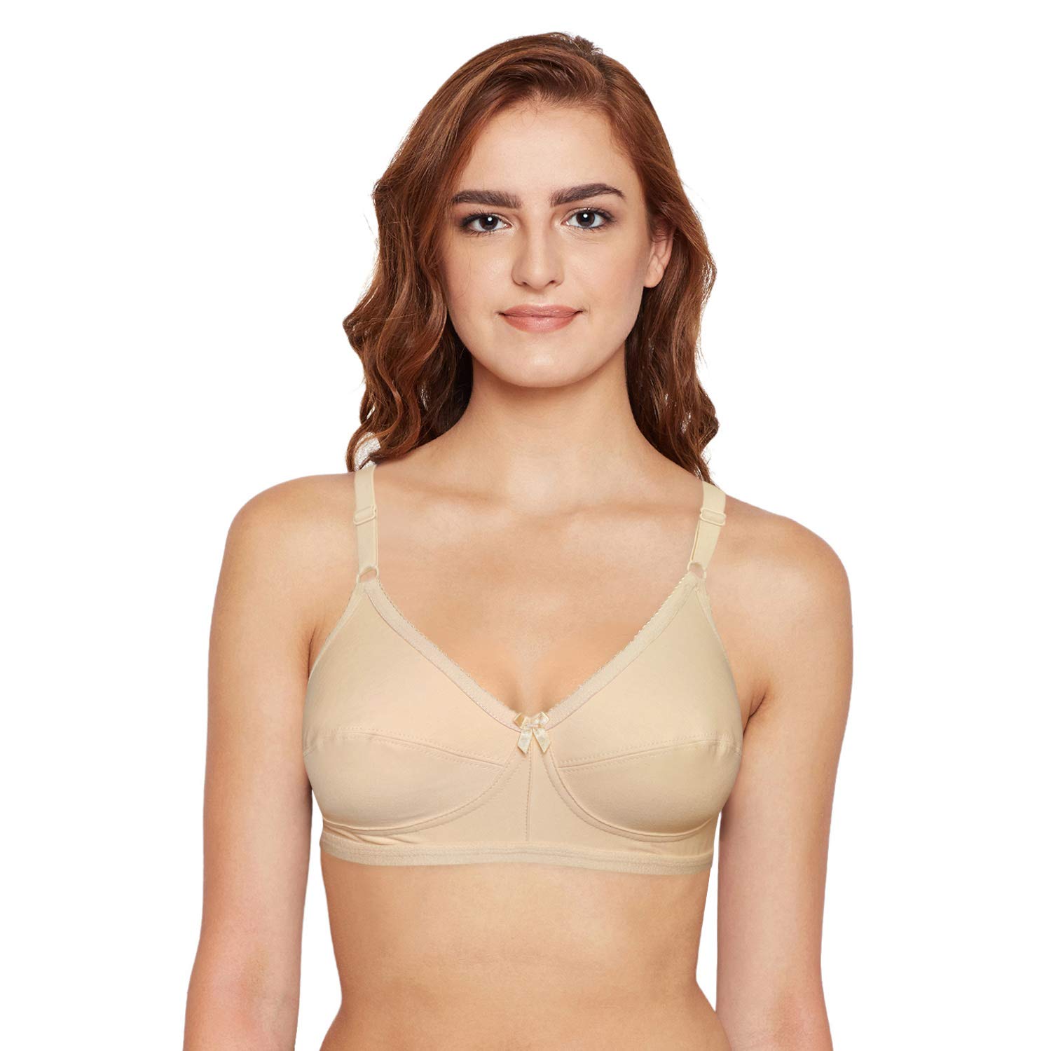 bodycare Women's Cotton Full Coverage Non Padded Bra (Pack Of 1)_6817 Beige, 40-picture-56