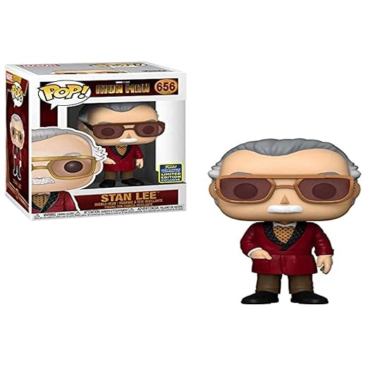 En Oferta Funko Pop! Movies: Iron Man - Stan Lee As Hugh Hefner Cameo, Multicolor 2020 Summer Convention Exclusive