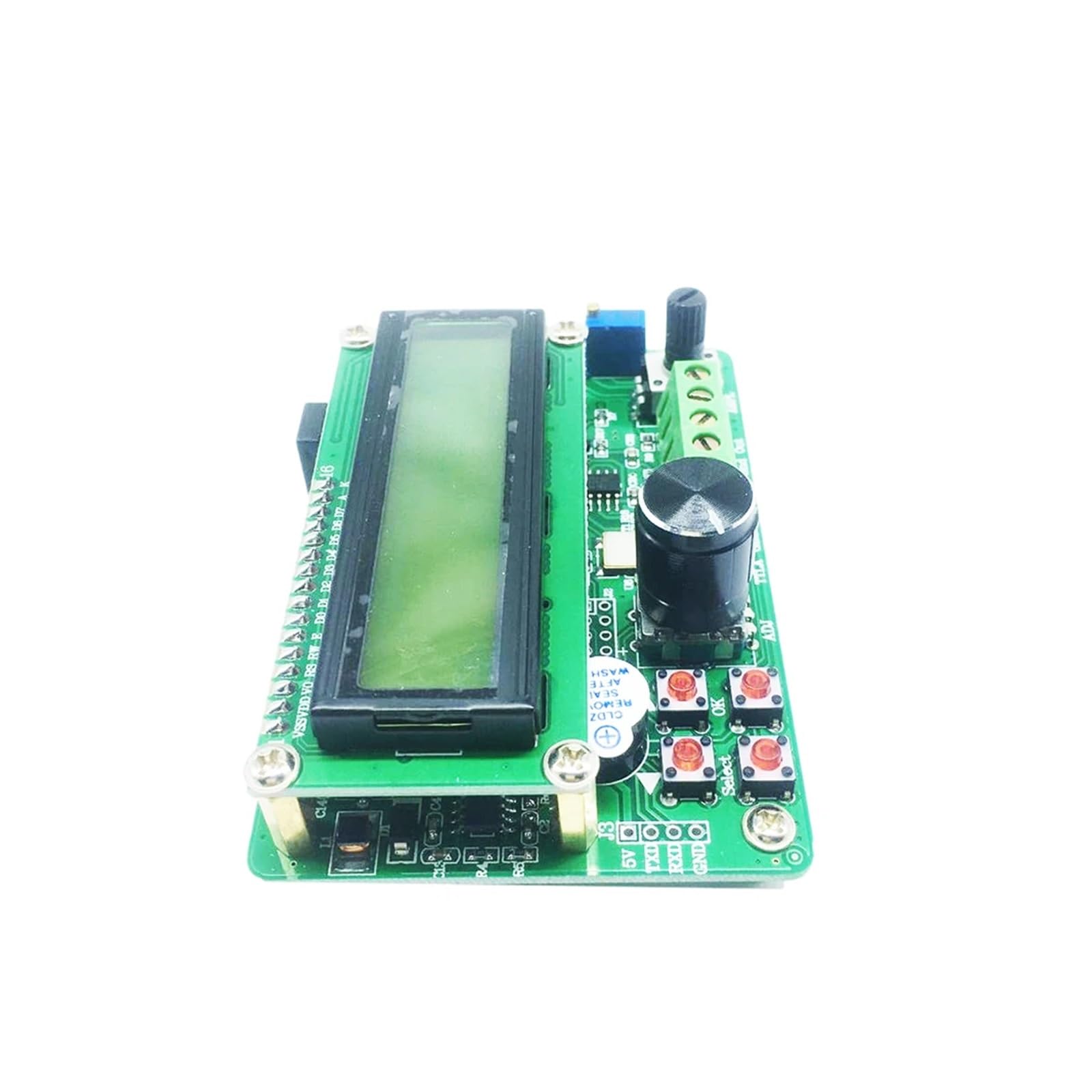 Módulo generador de señales función DDS FY2000S 2M, pantalla LCD 1602, onda sinusoidal, triangular, cuadrada, salida TTL, contador frecuencia barrido