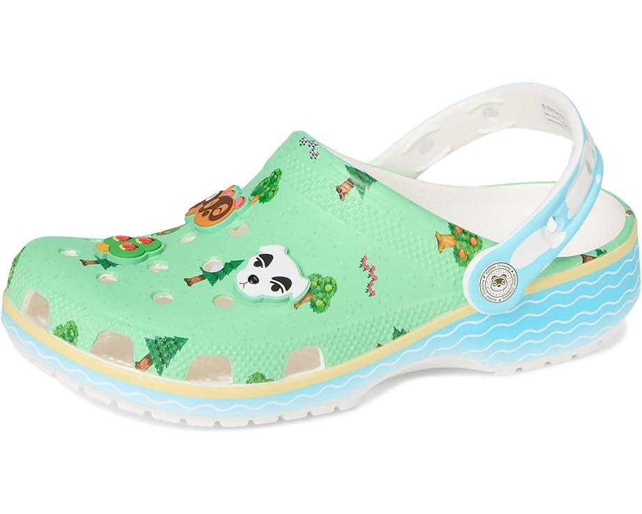 Crocs Kids Animal Crossing Classic Clogs (Little Kid/Big Kid) - Front View