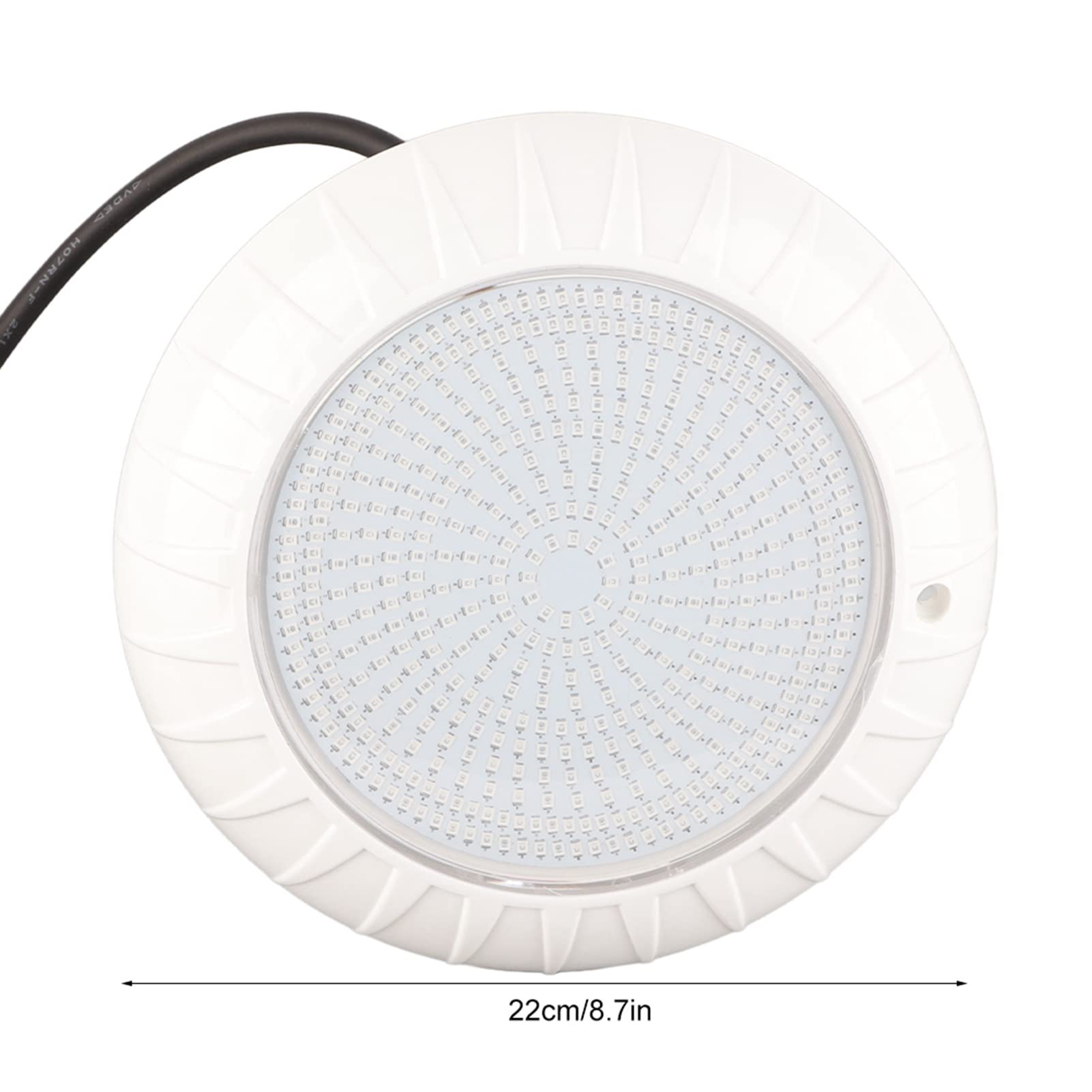 RGB-Tauch-Poolleuchten, Ac12 V 35 W, 468 LEDs, mehrfarbige Unterwasserleuchten, Tauchleuchten mit Fernbedienung für Spa, Aquarium, Teich,