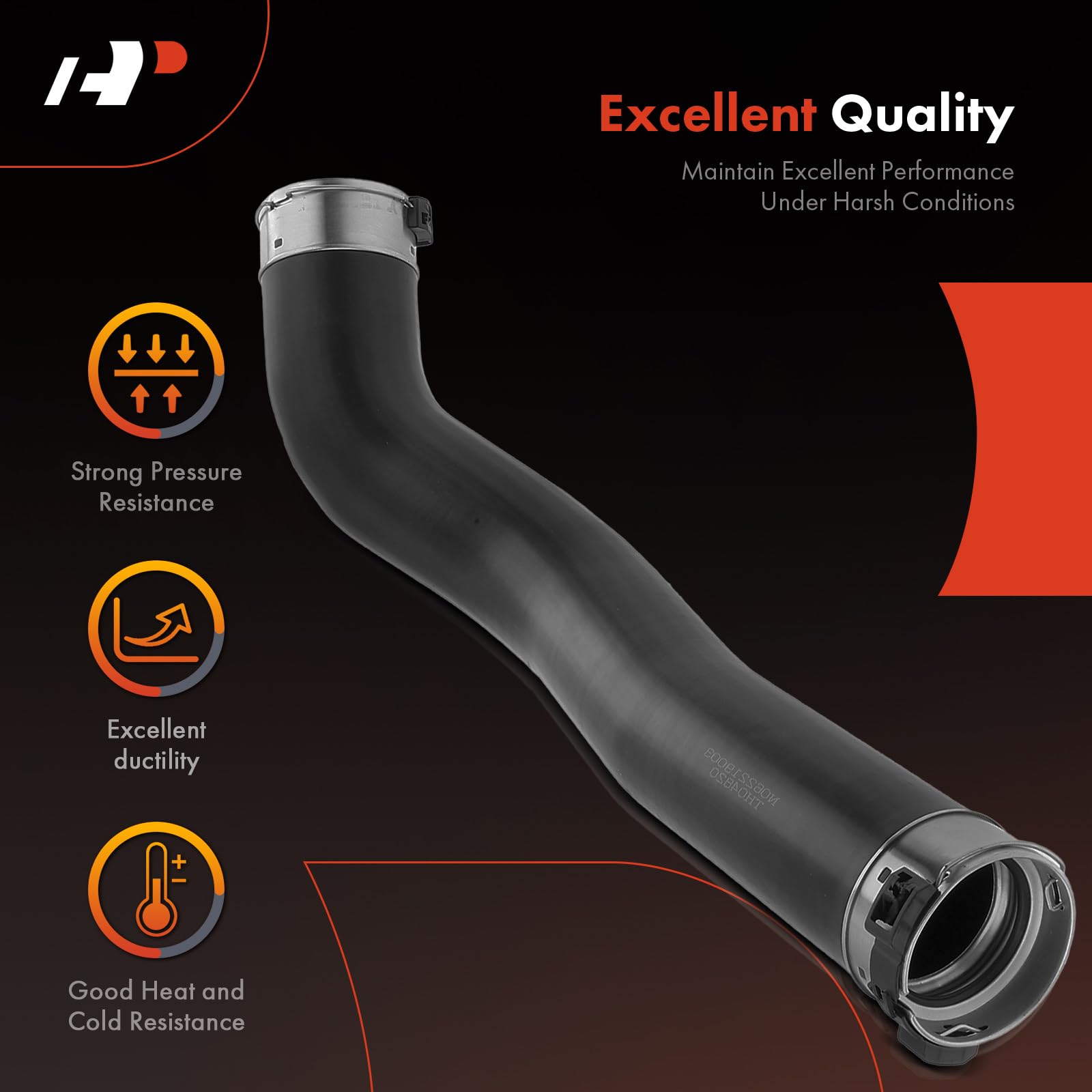 Turbocharger Intercooler Hose For Mercedes-Benz Metris 2016-2021 - Right Side Replacement Hose
