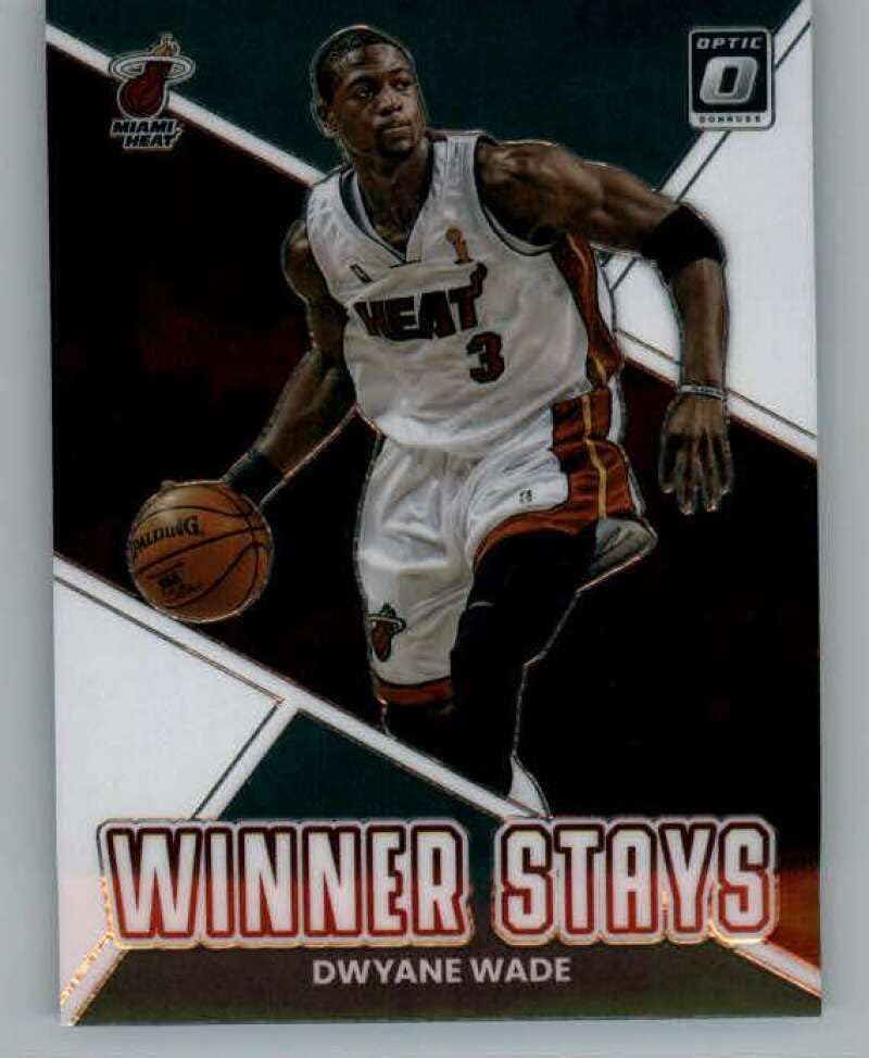 Amazon.com: 2022-23 Donruss Optic Winner Stays #5 Dwyane Wade