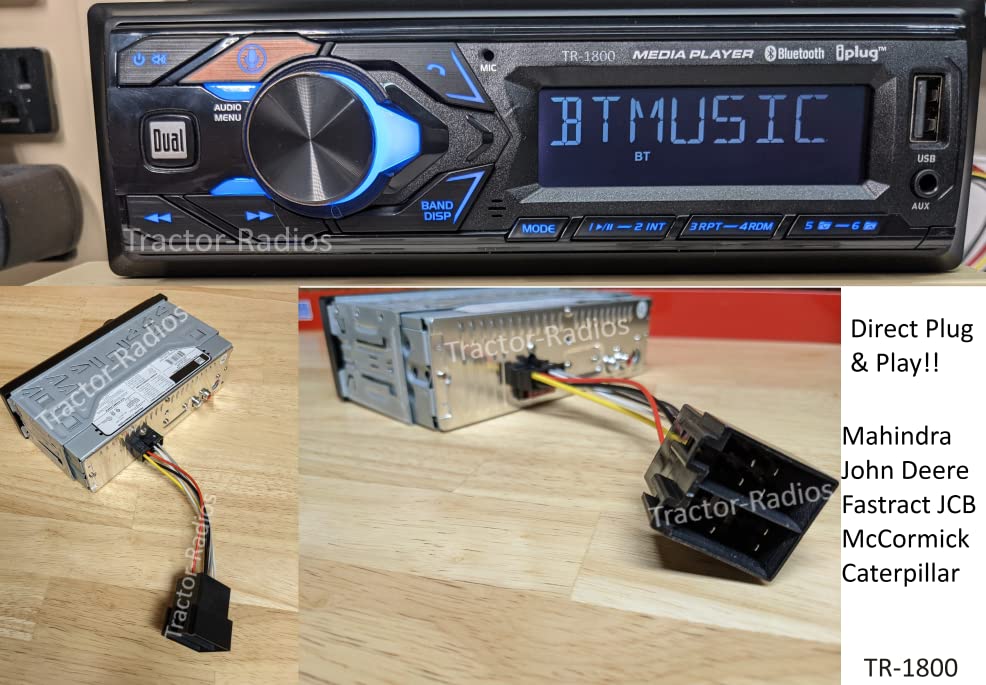 Amazon.co.jp: 直接プラグアンドプレイ AM FM BT Bluetooth トラクター