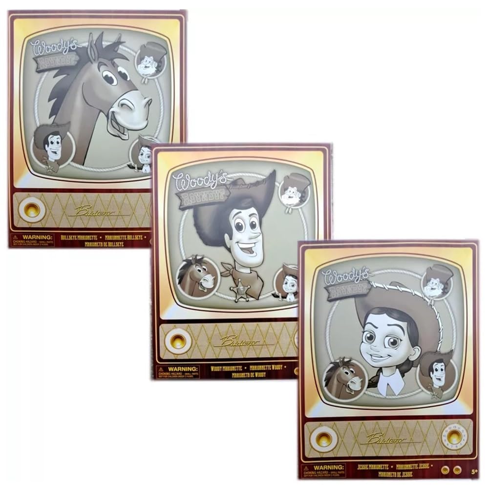 新品Roundup Woody Marionette ウッディ フィギュア絶版 Disney Toy