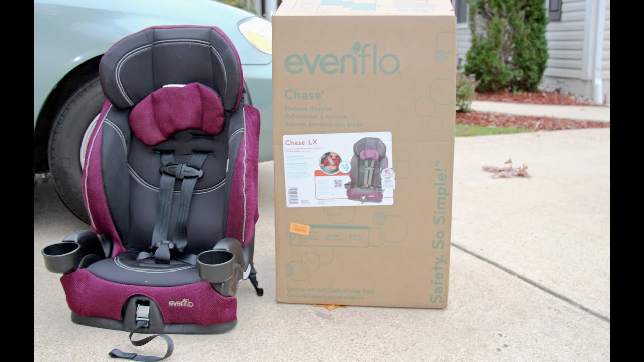 Watch Evenflo Chase Car Seat Booster Seat on Amazon Live