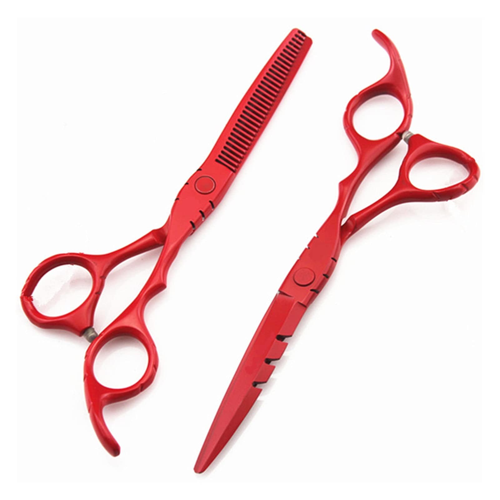 Ciseaux pour chiens violets ensemble de coiffure canine 7 pouces et ciseaux de toilettage