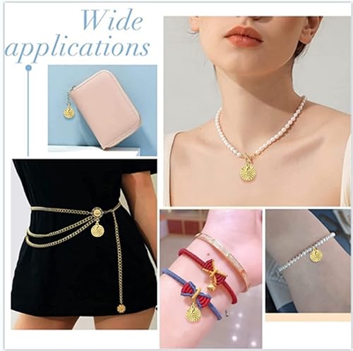 Miniatura 6 de Stiesy Colgantes de circonita cúbica micro pavimenta CZ Rhinestone Mini colgantes colgantes colgantes para hacer joyas de bricolaje, Piedra Zirconia