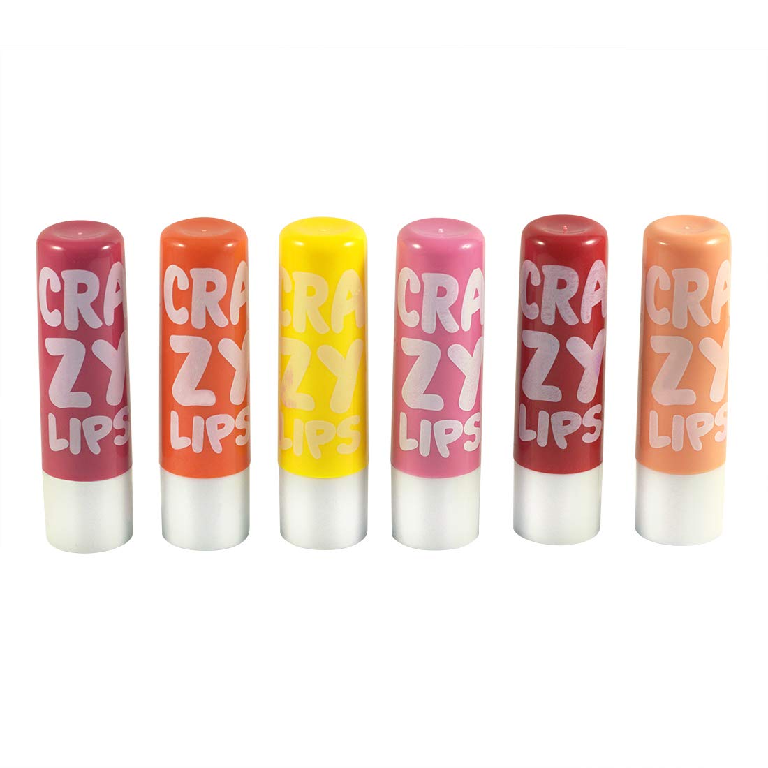 Crazy Lips Natural Pink Lip Balm Mixed Fruit Flavours CHERRY, ORANGE, ROSE, PEACH, STRAWBERRY, MANGO DELIGHT, (6 g) ANY ONE As Per Availability-image-47