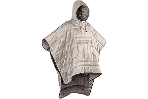 Gaorui Thermal Wearable Poncho with Hood