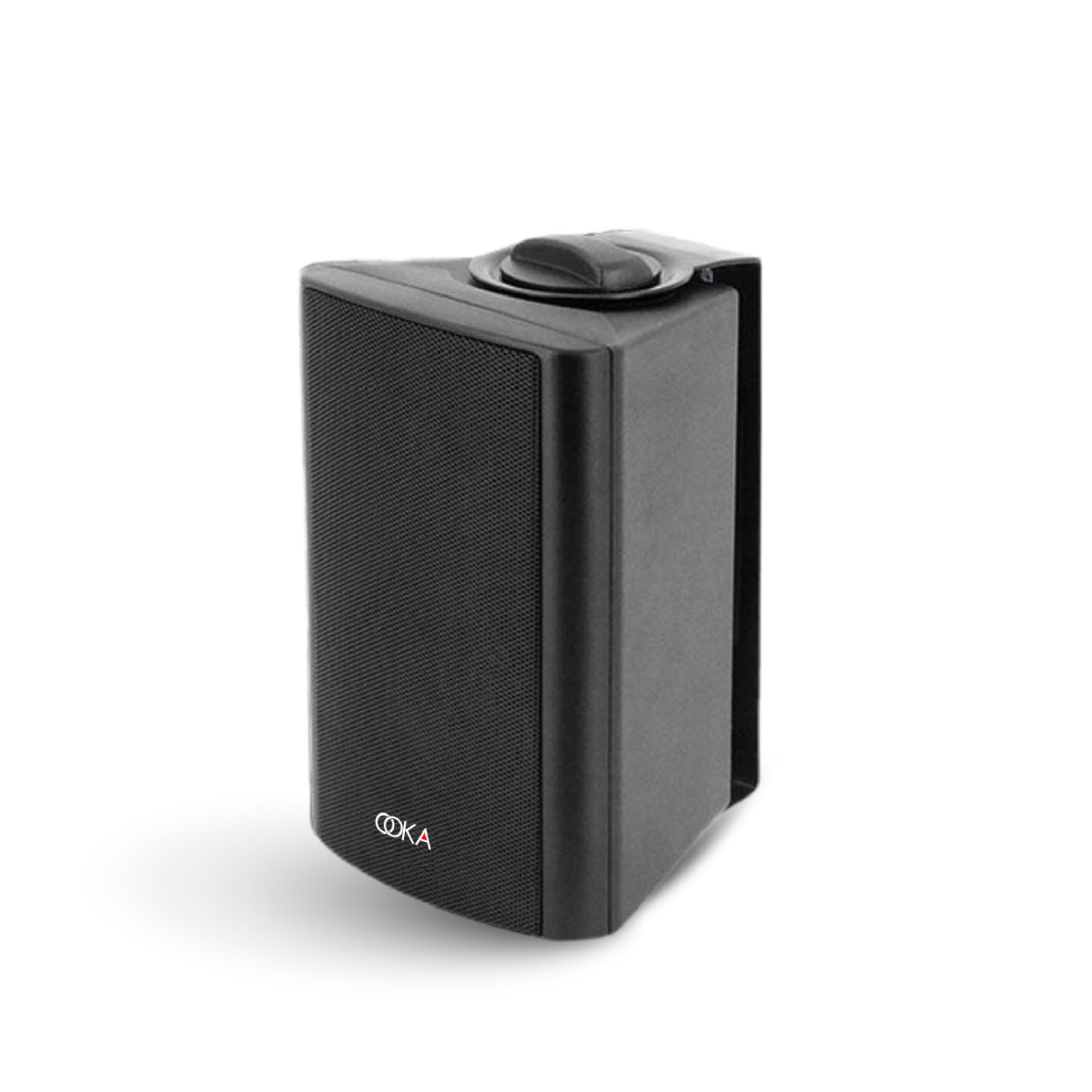OOKA AUDiO i30 Wall Mount Speaker | Built-in Woofer & Tweeter | 30W RMS | 50W Max | 8 Ohm | Audio Brilliance Tech | Weather Resistant | Home Office Hotel Cafe | White | 100V Line Speaker - Black