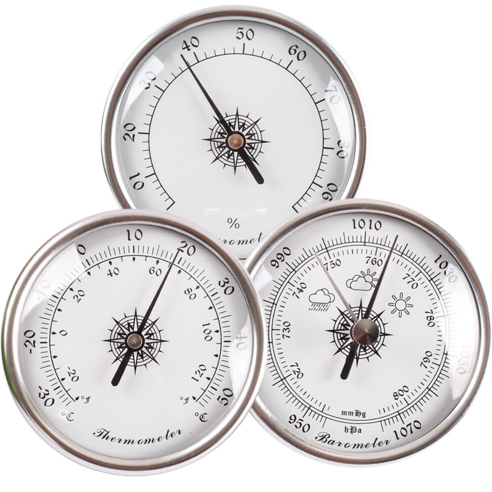 KALWEL,barometers,barometer indoor,barameter/humidity/temp