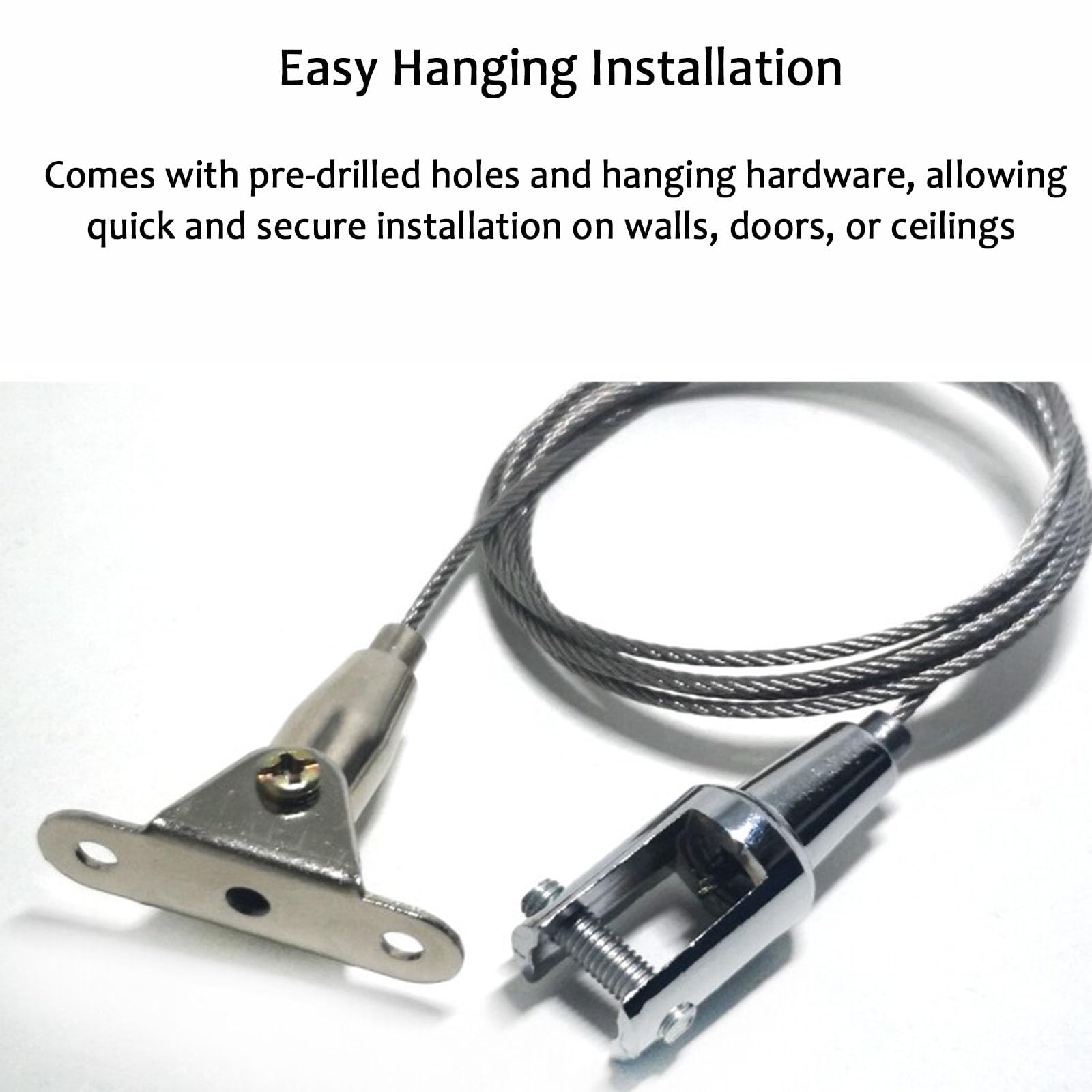 Letrero acrílico colgante para baño con flecha direccional y cuerda, para oficina, restaurante e instalaciones públicas