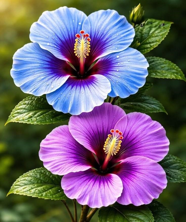 Excellent Hibiscus Bulbs UK, Rhizome for Planting, Hardy Perennial, Excellent Display, Natural Organic, Wedding, Balcony Garden-1 Rhizome-B
