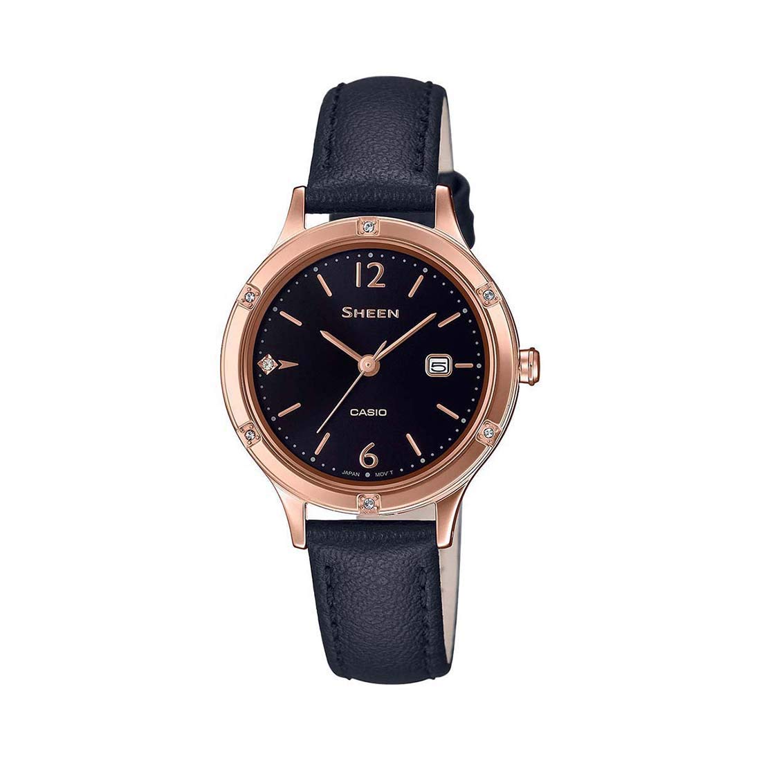 Casio Analog Black Dial Womens Watch - SHE-4533PGL-1AUDF (SH207) (B0827TJVVV) Amazon Price History, Amazon Price Tracker
