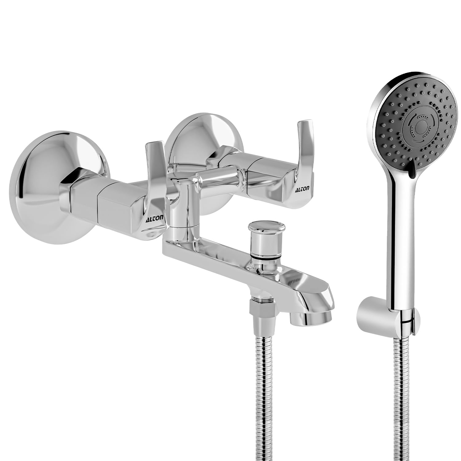 ALTON QBA9135 Brass, Wall Mixer With 3-Function Hand Shower & 1.5 Meter Tube, Chrome Finish (B09K35698B) Amazon Price History, Amazon Price Tracker
