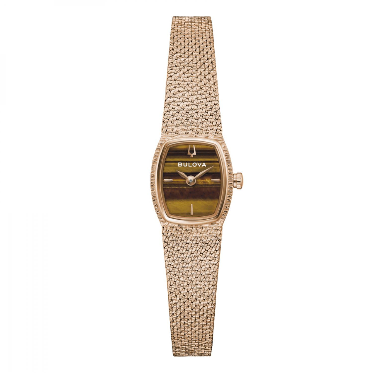 Bulova Damenuhr Goddess of Time 97L185 Rosé Quarzuhr