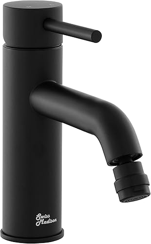 Vista 13 de Swiss Madison Well Made Forever SM-DF81BG Ivy - Grifo de bidé en oro cepillado