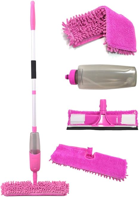 Amazon フロアモップ スプレー モップ 3way 窓掃除 回転モップ 回転 モップ バケツ 窓 掃除 簡単 窓拭き モップ 回転モップ 床掃除 窓掃除 フローリング 噴水 片手 ハンディ 掃除 水洗い 洗える 便利 一体型 清掃 S E ピンク フロアモップ フロアワイパー オンライン通販