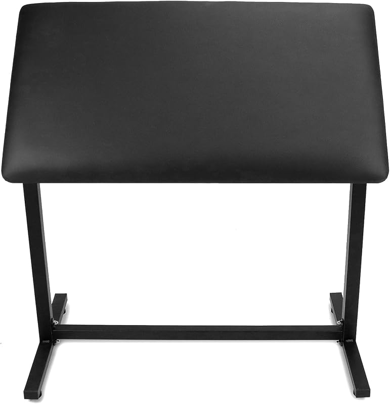 QWORK Professzionális Tetoválás Kartámasz 180° Dönthető Párnázott 73x40cm