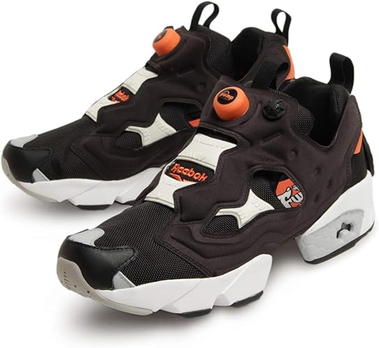 Amazon リーボック メンズ インスタ ポンプフューリー アイコンズパック ディーブラウン Eh1785 ブラック ホワイト オレンジ スニーカー