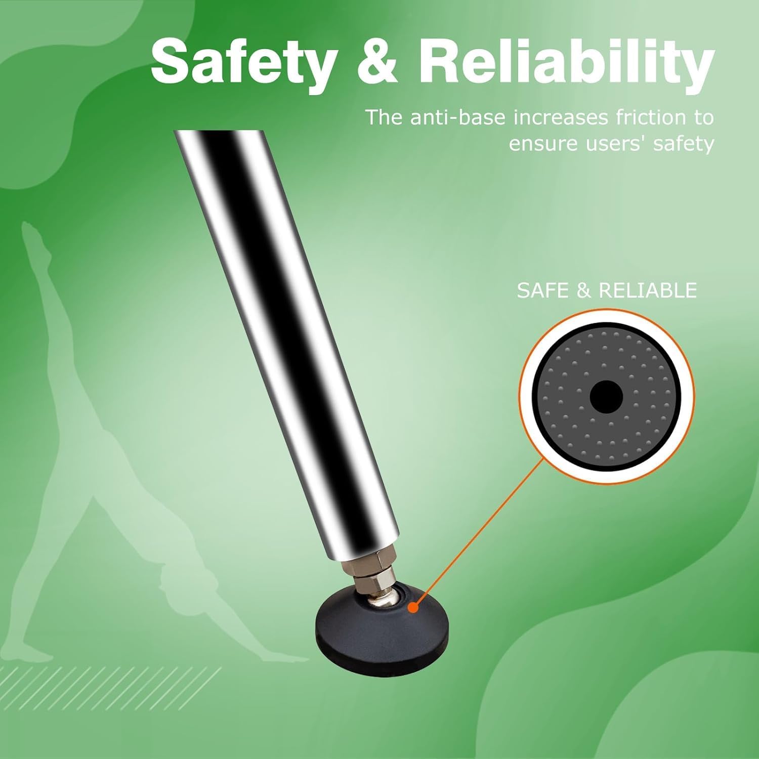 Adjustable Height Aerial Yoga Frame with Yoga Hammock, 18 FT/33 FT Aerial Silk, 550 lbs Max Capacity