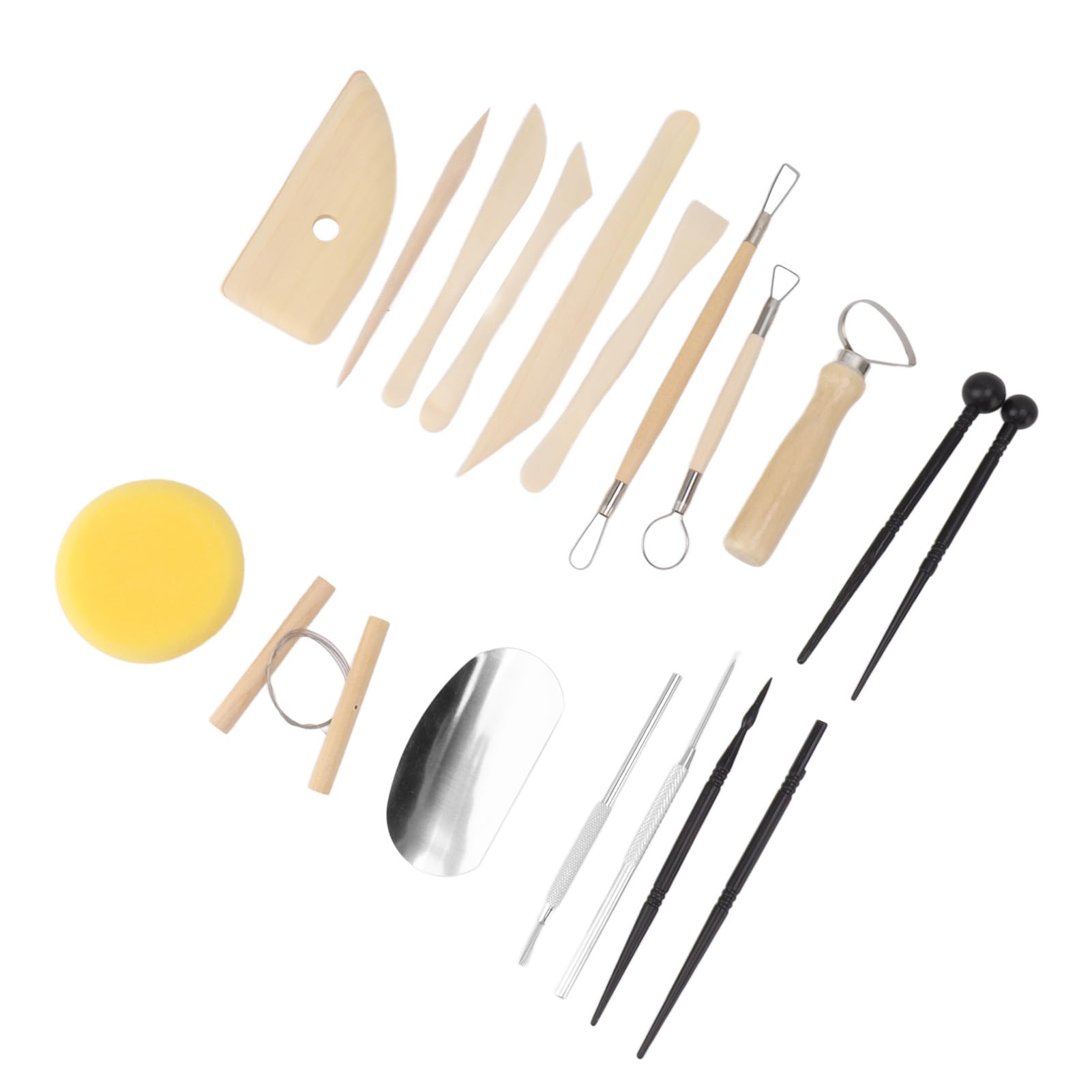 Clay Tools Kit Versatile Sculpting Carving Pottery Modeling Tools for Handwork Projects