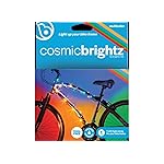 Brightz CosmicBrightz LED Bike Frame Rope Light, Multi-Color - 6.5-Foot String Rope - Battery-Powered with On/Off Switch - Ultra Bright Color Keeps Your Ride Fun and Safe for Kids, Teens, & Adults