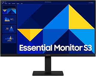 Samsung Entry 27-Inch 100Hz IPS Full HD Essential Flat Monitor, Black