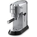 Amazon.com: Delonghi EC685.M DEDICA - Cafetera de 15 bares con bomba de  acero inoxidable, 220 voltios (no para Estados Unidos, cable europeo) :  Hogar y Cocina