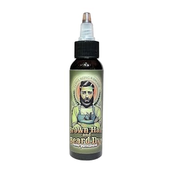 I-LOVE-BEING-A-BARBER-Brown-Hair and Beard-Dye-Enhancement-2oz