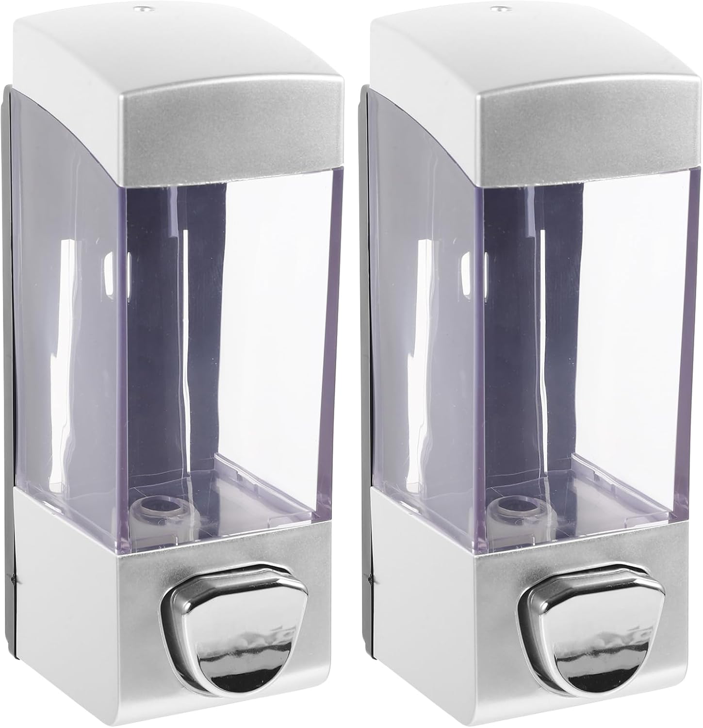 Wall-Mounted Hand Soap Dispenser Pump 350ml Shampoo Container for Bathroom Rv Versatile Soap Shower Dispenser