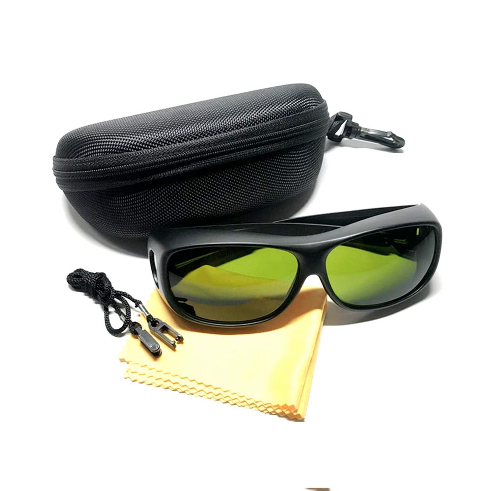 355 nm UV CO2 Laser Schutzbrille 190-420 nm & 850-1300 nm 1064 nm Augenschutzbrille mit mehreren Wellenlängen 10,6 um mit Brillenseil