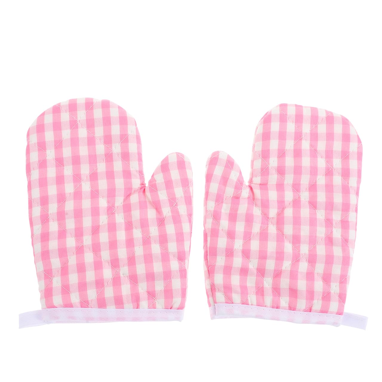 HEMOTON Lot 2 Mitaines Four Anti-Chaleur Enfant – Gants Isolation Rose Cuisine BBQ