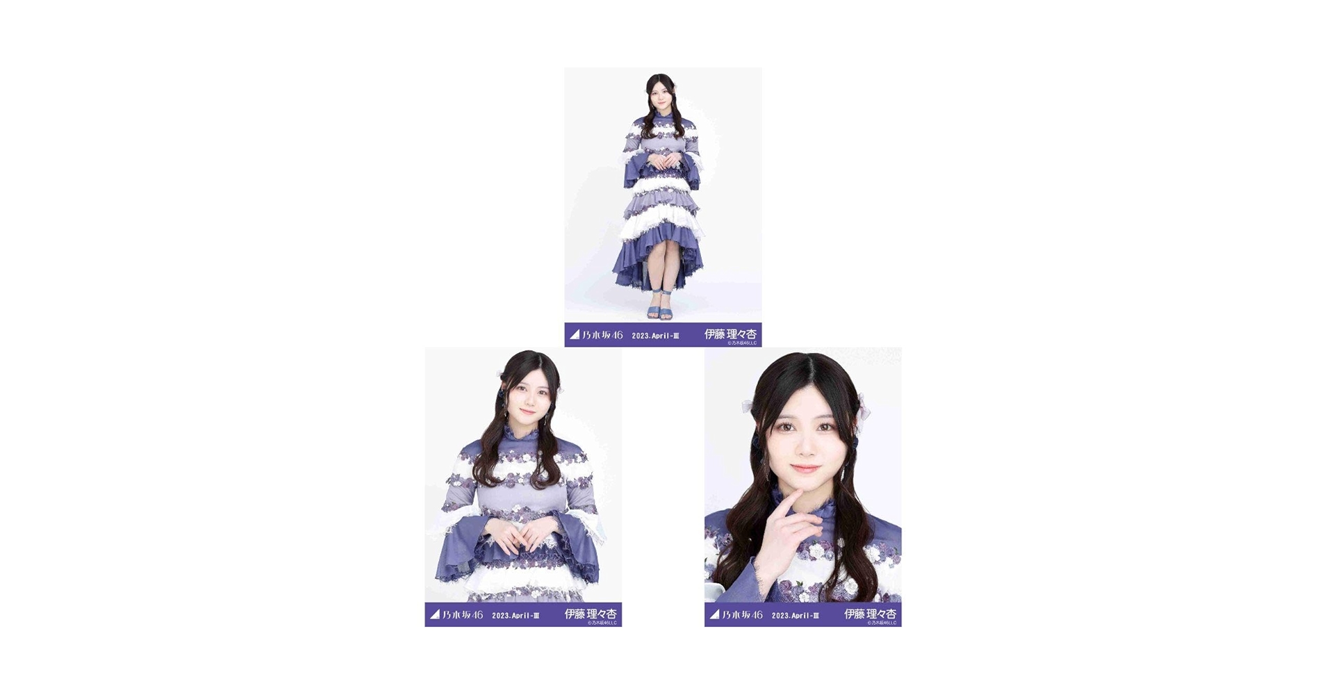 乃木坂46　生写真　紅白2023衣装　直筆サイン　伊藤理々杏 乃木坂46 生写真紅白2023衣装直筆サイン伊藤理々杏|mercari商品
