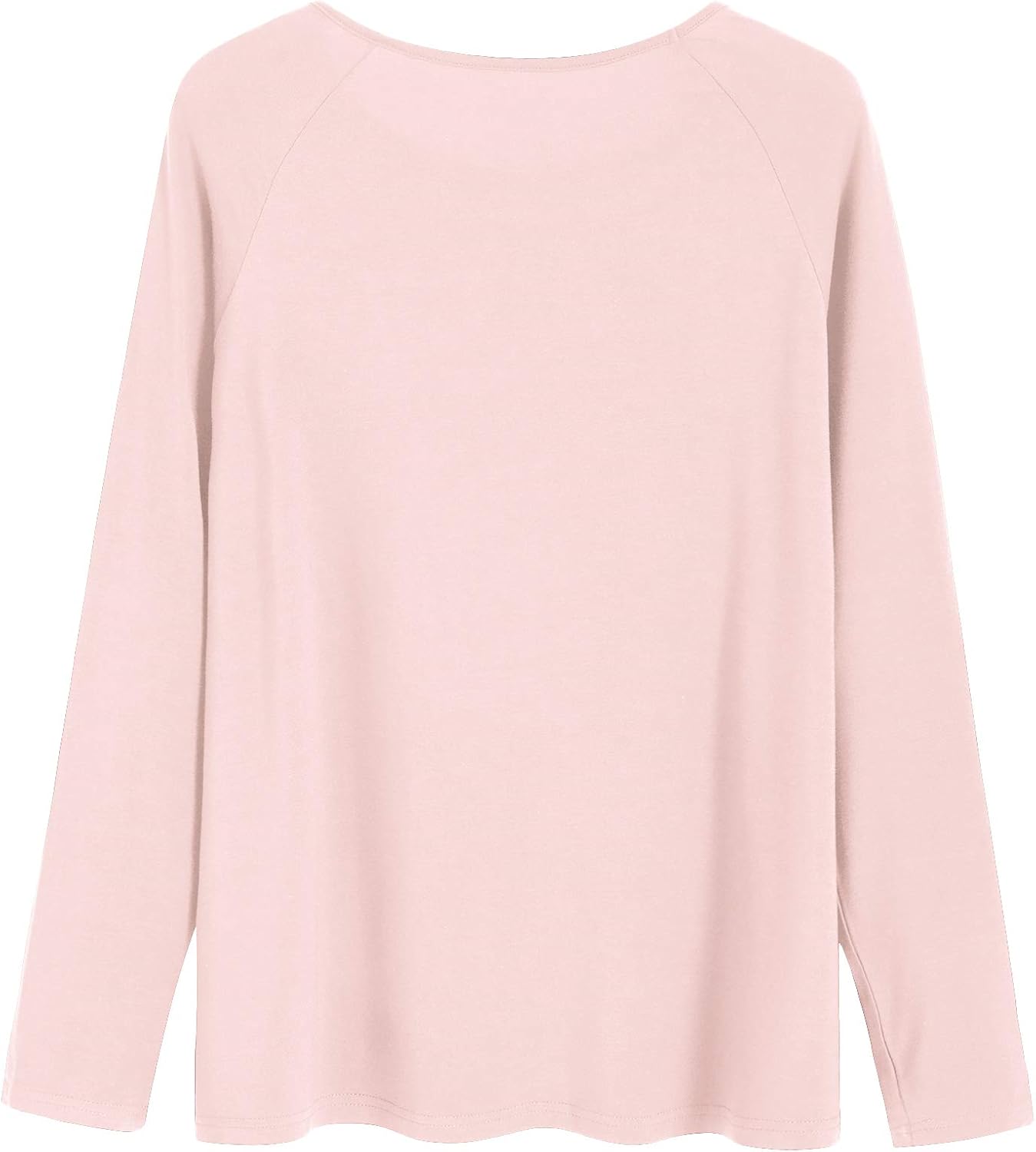 Latuza Women's Viscose Pajamas Top Long Sleeves Sleep Shirt - Image 2