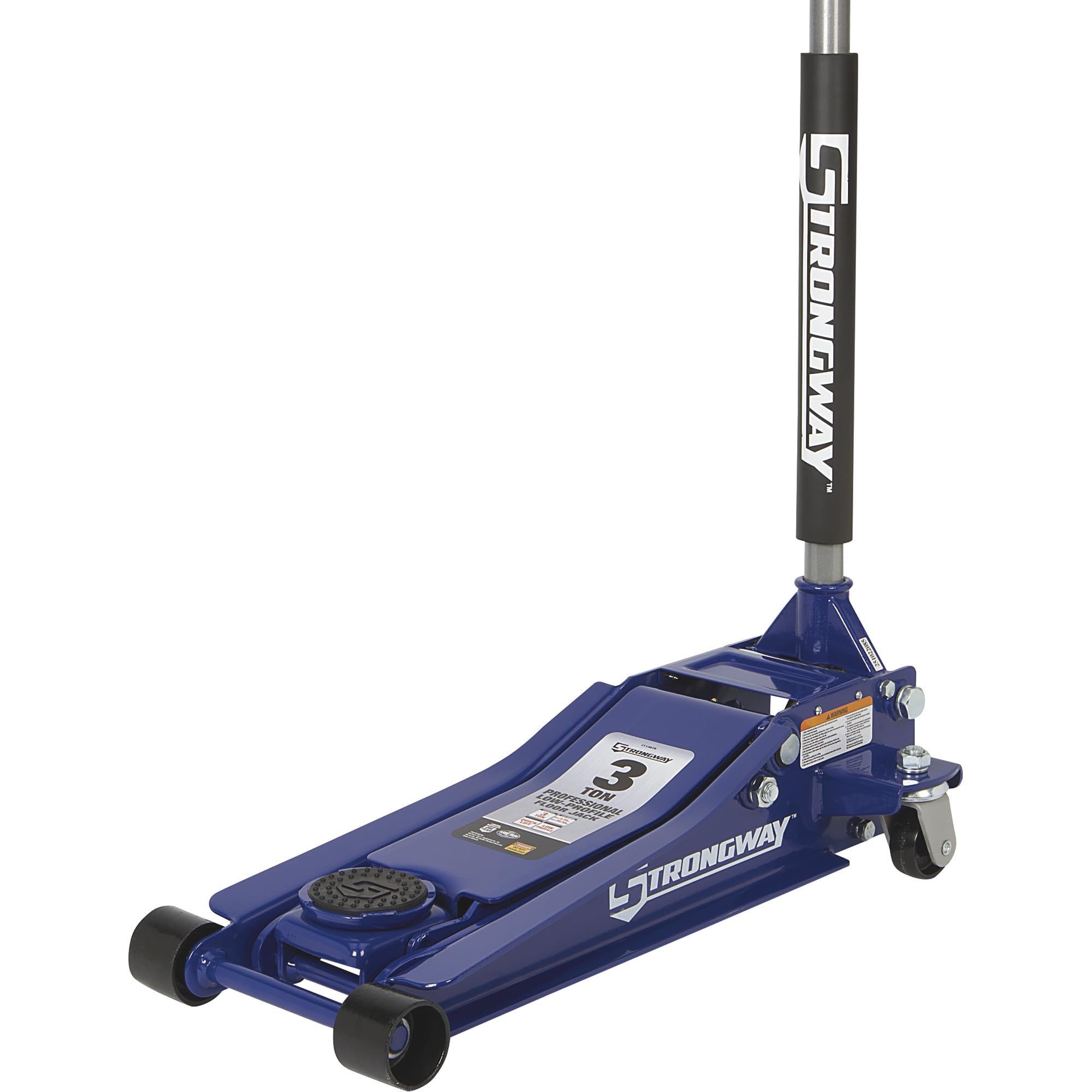Strongway Professional Low-Profile Service Floor Jack — 3-Ton Capacity