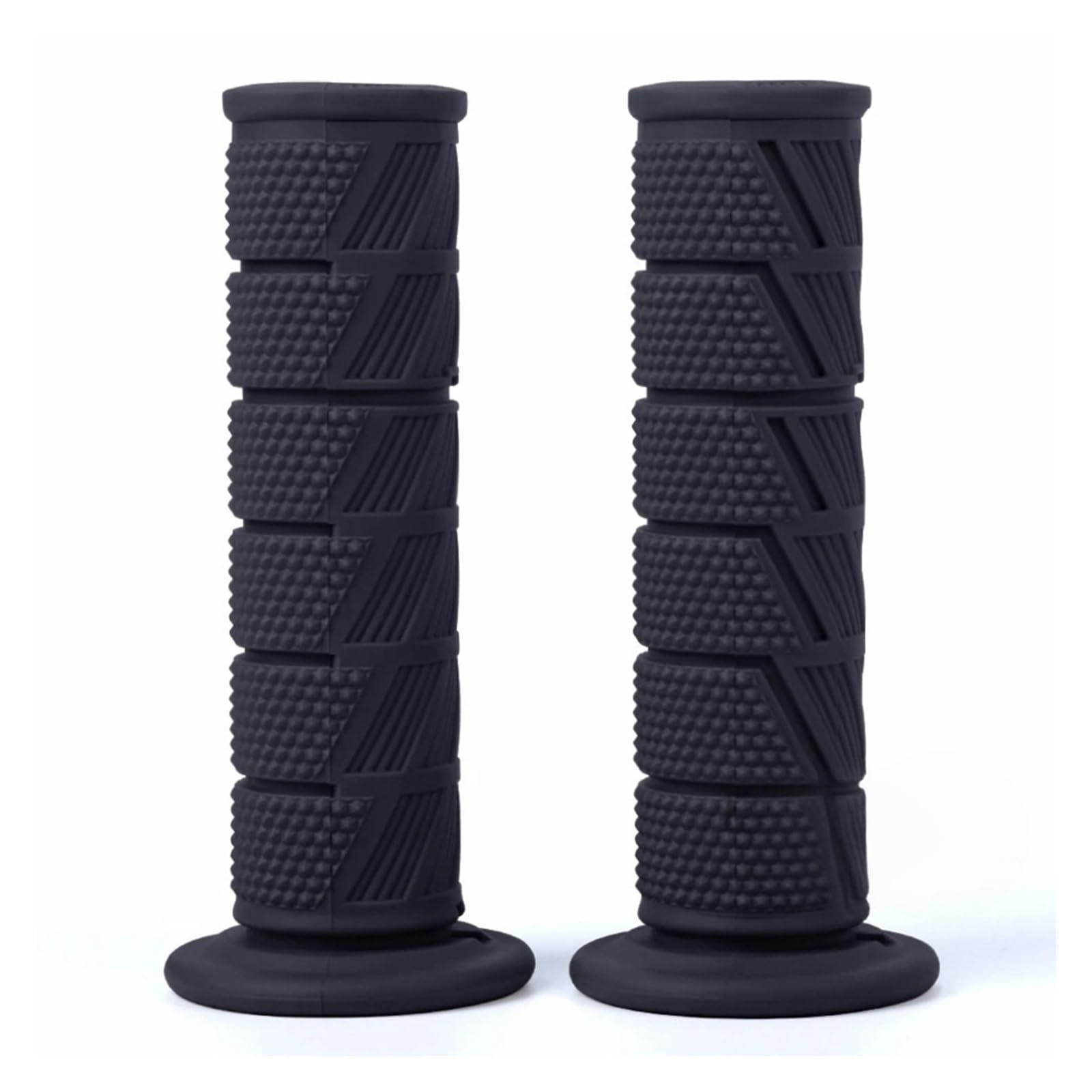 Poignées de moto universelles 22 mm 24 mm en caoutchouc pour motocross, scooter hors route