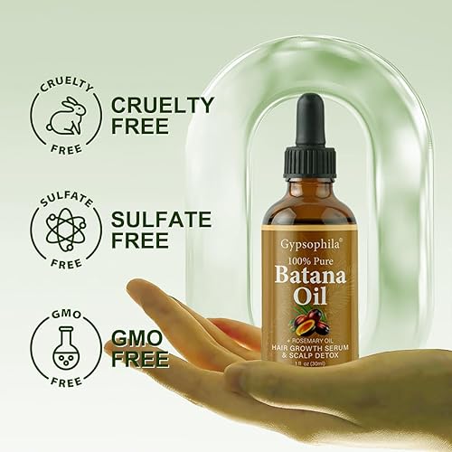 Miniatura 3 de Aceite de batana para el crecimiento del cabello, 100% puro, aceite natural para el crecimiento del cabello, nutre el cuero cabelludo, elimina las