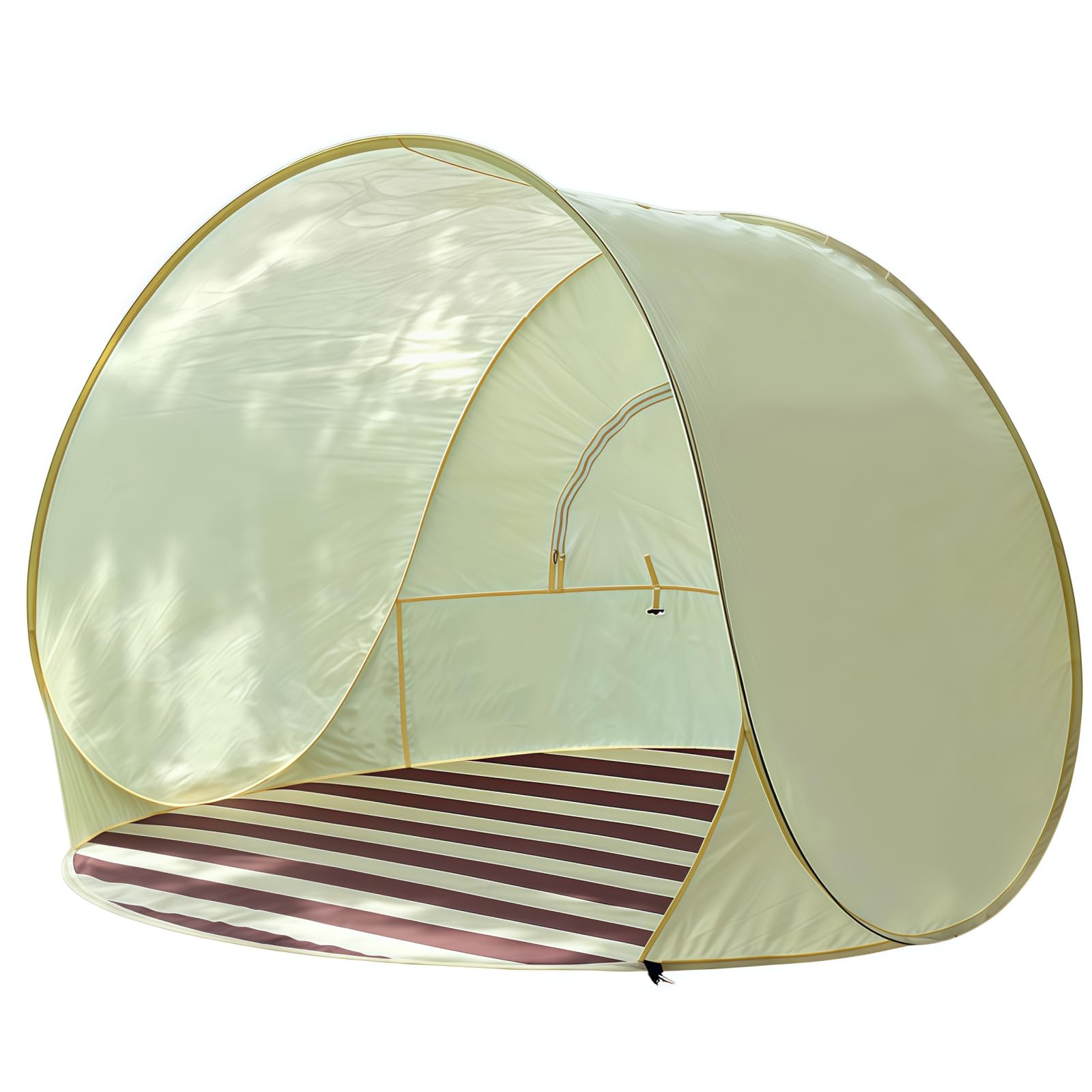 Tienda de playa plegable para evitar el sol y el viento con montaje rápido