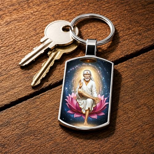 Image of Premium Printed Metal Keychain for Men & Women | High-Definition Artwork Print | Durable Key Ring for Car, Bike, Home & Office Keys | Stylish Decorative Key Holder Gift