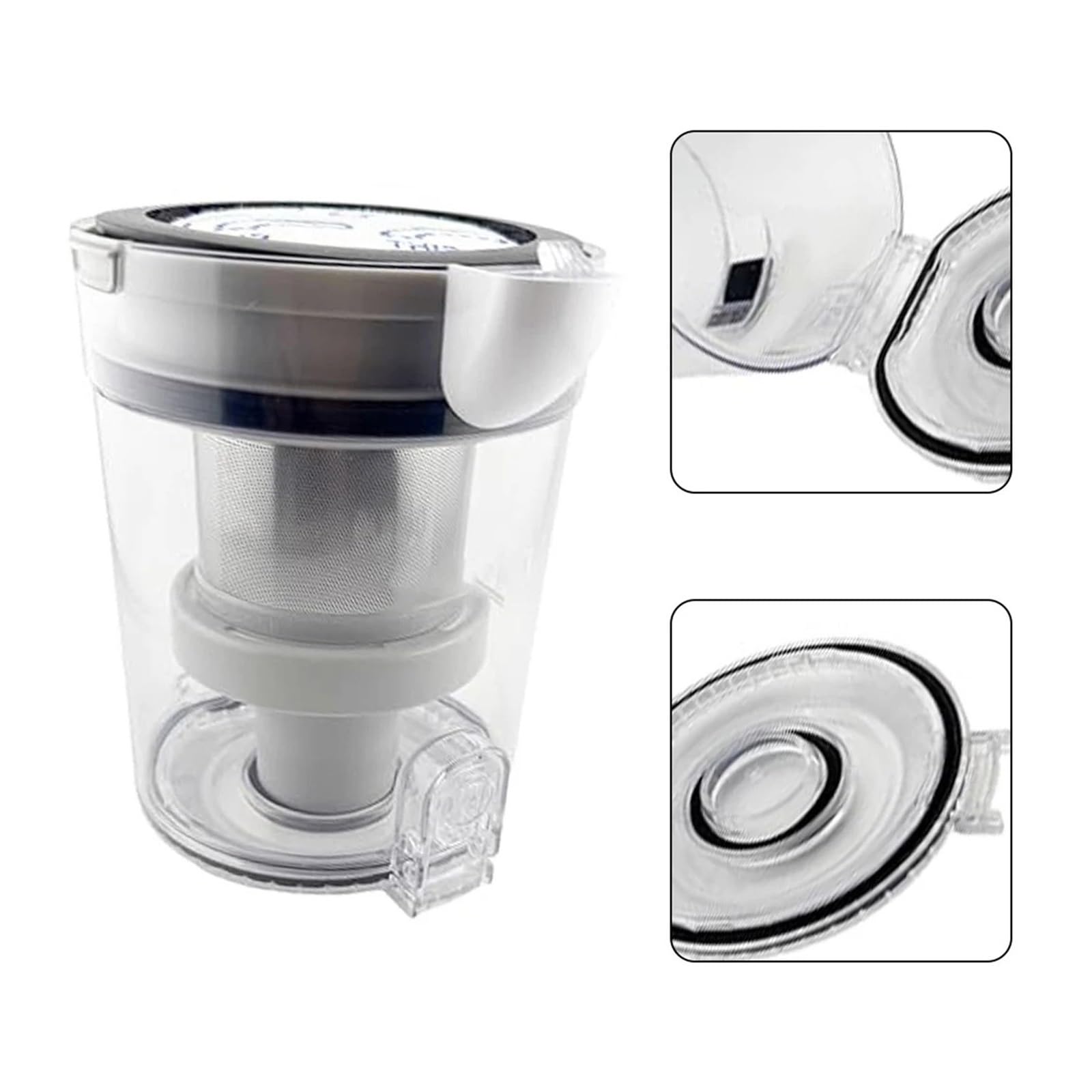 Repuesto Filtro depósito, Compatible con Eureka, NEC280 | Para aspiradora inalámbrica NEC280 Series; incluye depósito y filtros interno y externo