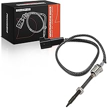 Frankberg Sensor de temperatura de los gases de escape Diesel Compatible con C-Max II DXA CB7 DXA CEU Grand C-Max DXA CB7 DXA CEU Transit Connect MPV Replace# 1887375, F1F112B591Abajo