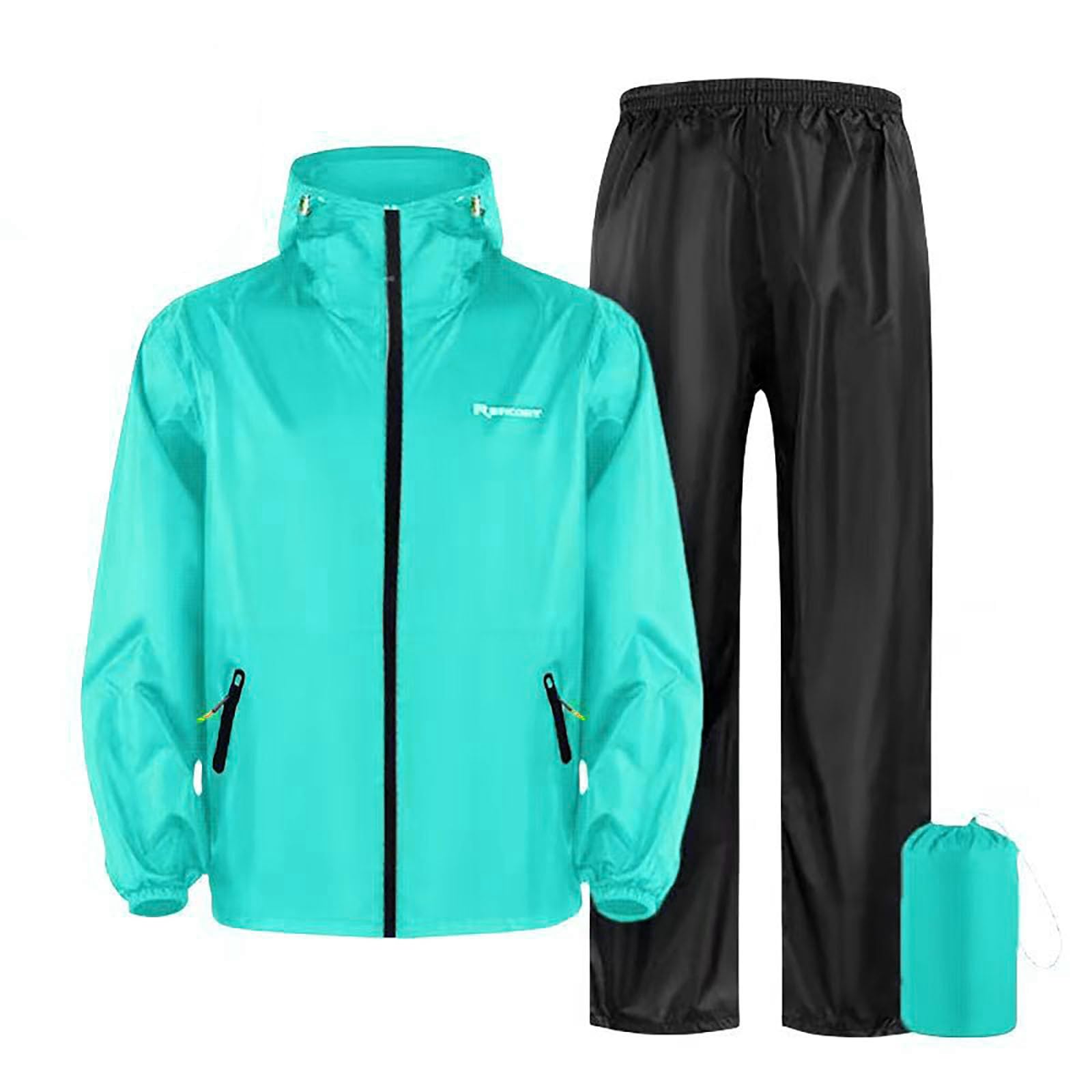 Generisch 2025 Protection contre la pluie Équipement de vélo de moto résistant, pantalon imperméable complet, vêtements de vélo d'extérieur d'hiver