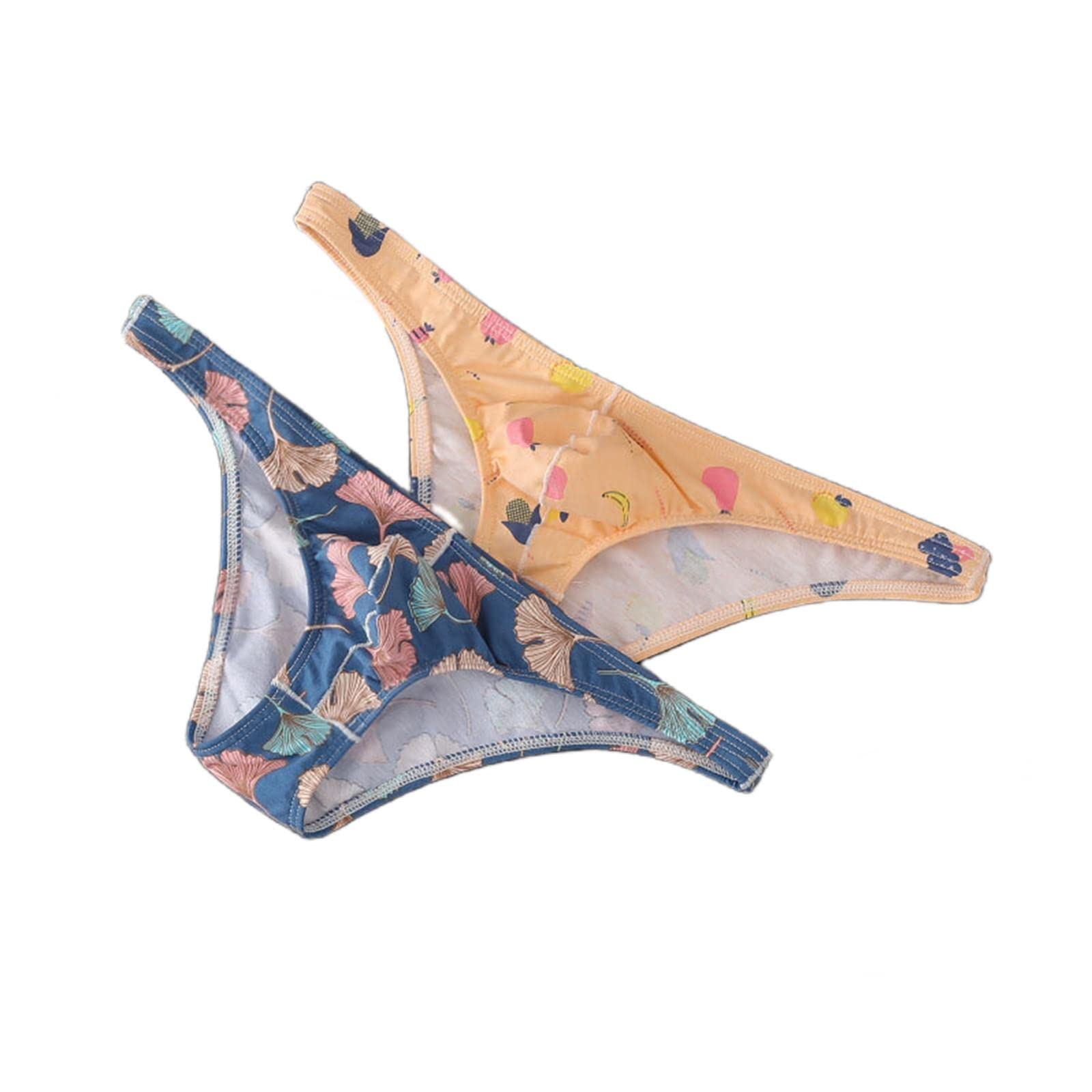 Slip Uomo Slip di Gioventù Sexy della Vita Bassa Stampati della Moda di Cotone Sono Disponibili 3 Pacchetti